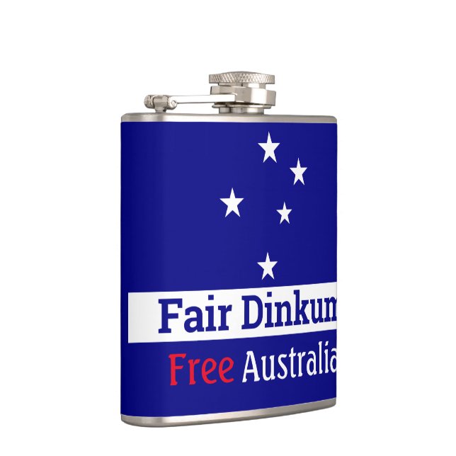 Fair Dinkum Free Australia Flask Flachmann (Rechts)