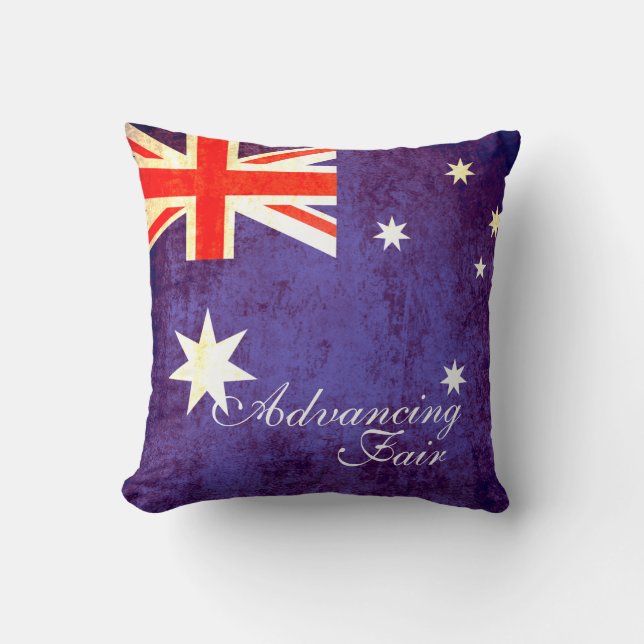 Fair Fair australisches Flaggenkissen Kissen (Vorderseite)