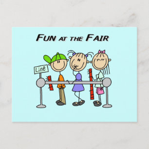 Fair Fun T-Shirts und Geschenke Postkarte