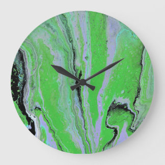 Fair Game 2 Horloge Abstraite Verte Noire