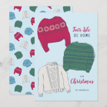 Fair Isle Be Home - Weihnachtspullover