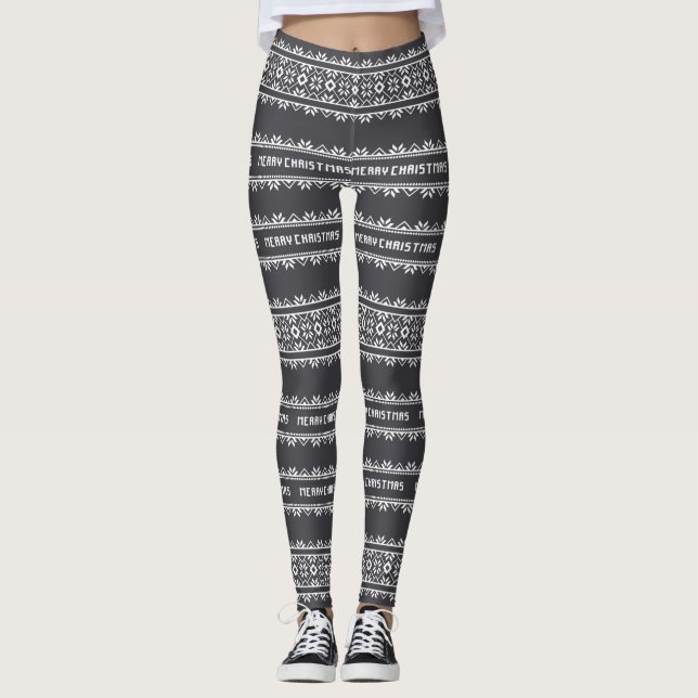 Fair Isle Leggings (Vorderseite)