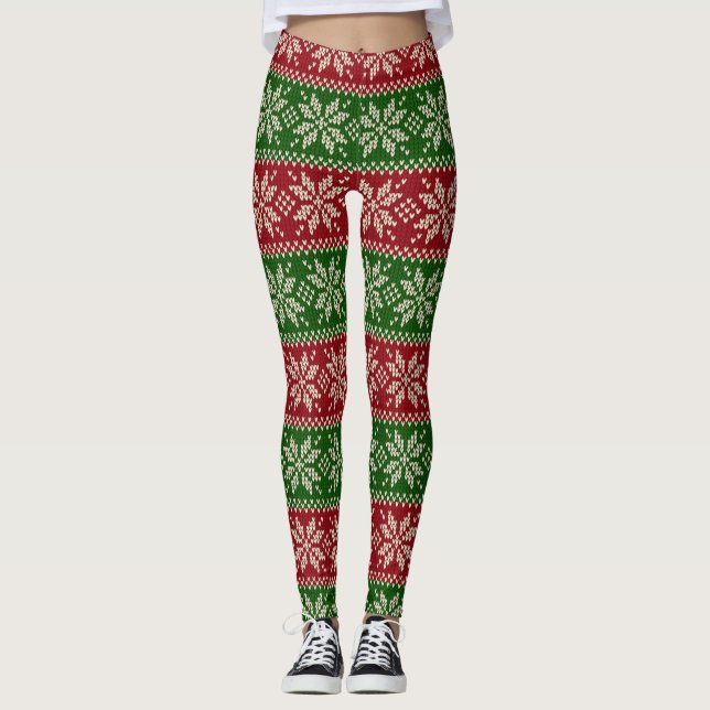 Fair Isle Leggings (Vorderseite)