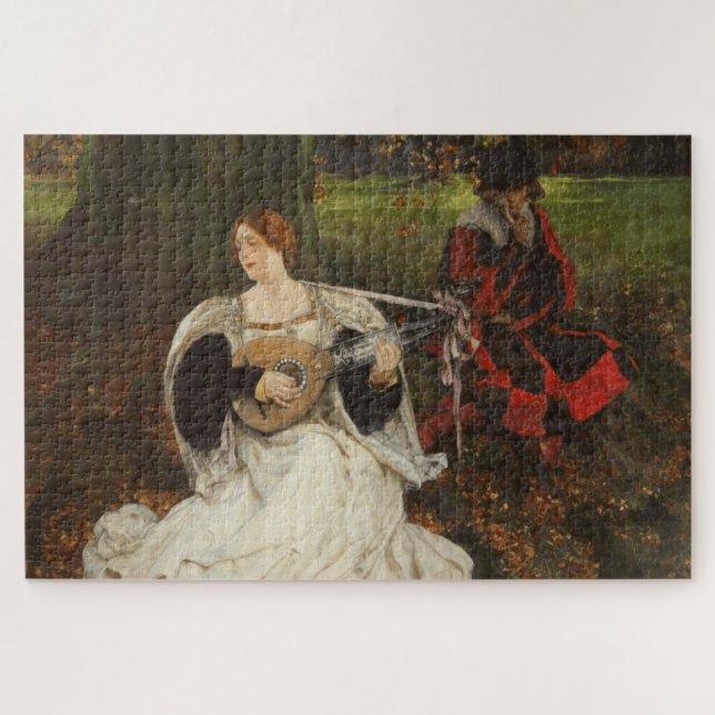 Fair ist meine Liebe (von Edwin Austin Abbey) (Horizontal)