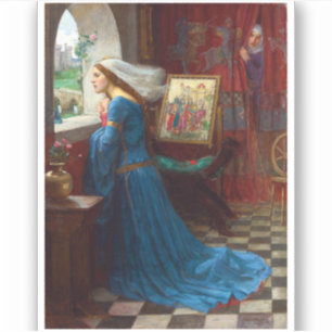 Fair Rosamund c. 1916 von John William Waterhouse Aufkleber