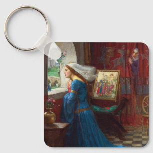 Fair Rosamund c. 1916 von John William Waterhouse Schlüsselanhänger
