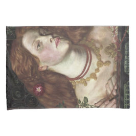 Fair Rosamund (Elegant & schöne Rotkopffrau) Kissenbezug