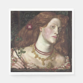 Fair Rosamund (Elegant & schöne Rotkopffrau) Serviette