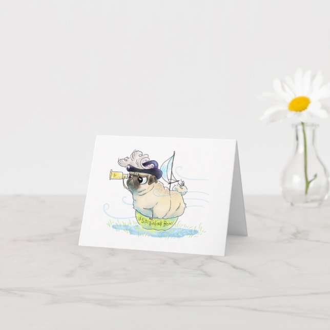 Fair Winds carlin bonne carte de chance (Petite plante)