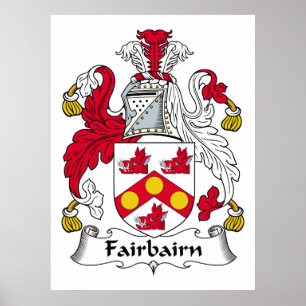 Fairbairn Familienwappen Poster