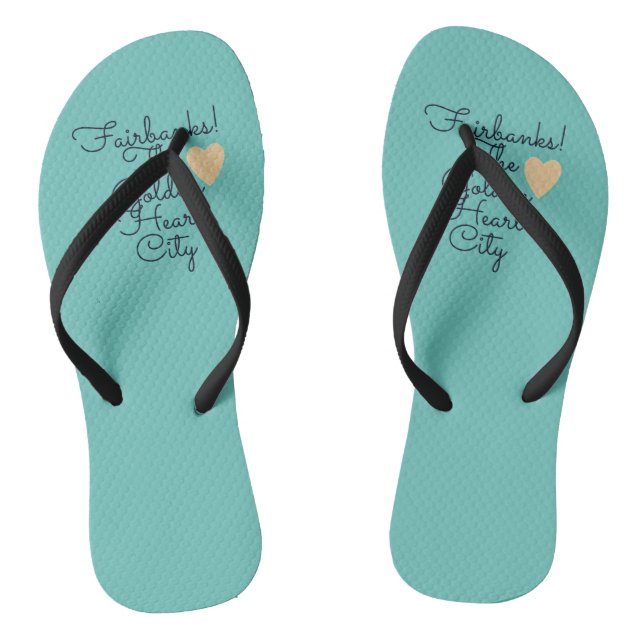 Fairbanks Golden Heart City Flip Flops (Fußbett)