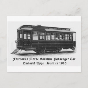Fairbanks Morse & Company Wagen #24 Postkarte