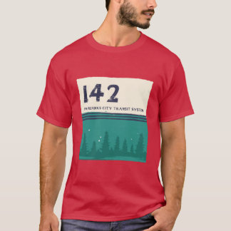 Fairbanks Stadtverkehrssystem Magic Bus 142ype Des T-Shirt