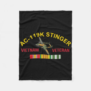 Fairchild Ac-119 Stinger Vietnam Veteran Ac-119 Ai Fleecedecke