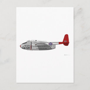 Fairchild C-82 Packet Postkarte