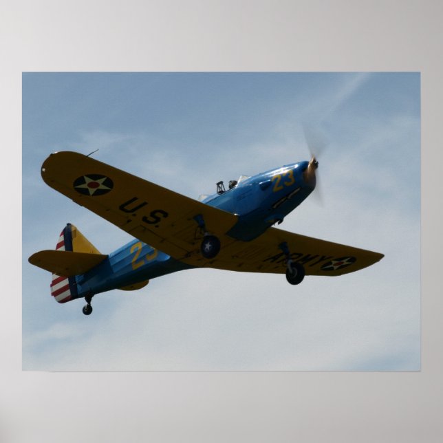 Fairchild PT-19 Cornell. Poster (Vorne)
