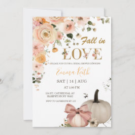 Faire carte d'invitation de shower de mariage auto