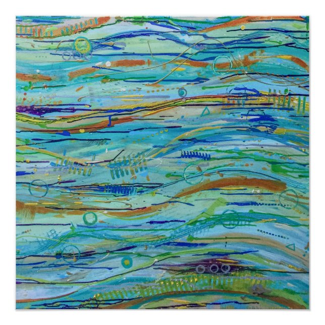 Faire des vagues une affiche parfaite (Devant)