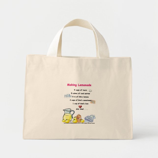 Faire du sac fourre-tout poème de Lemonade (Devant)