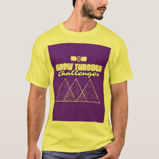 Faire grandir à travers les défis - T-shirt inspir