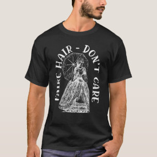 Faire Haare, egal, Renaissance-Faire Mittelalterli T-Shirt