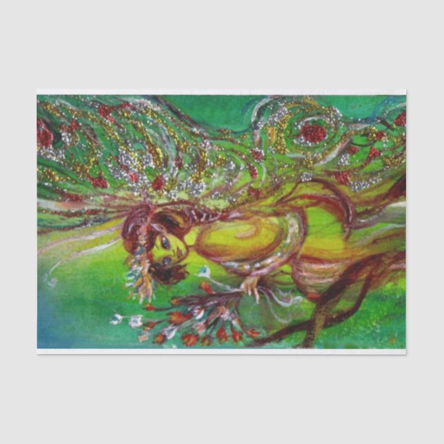 FAIRE IN GREEN SEIDENPAPIER (Vorderseite)