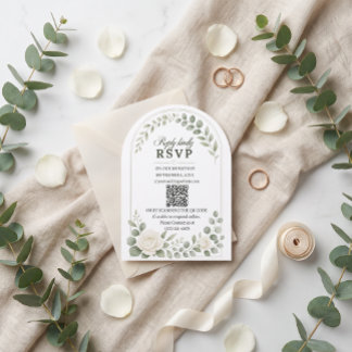 Faire invitation de mariage à l'arche en ivoire sa
