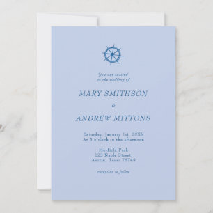 Faire invitation de mariage à voile élégante