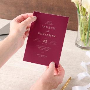 Faire invitation de mariage bordeaux
