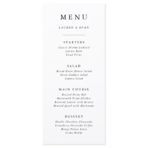 Faire invitation de mariage classique noir et blan