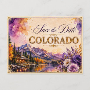 Faire invitation de mariage Colorado pour réserver