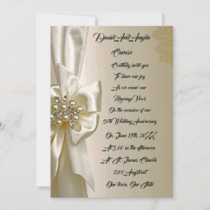 Faire invitation de mariage vintage – Ornement dor