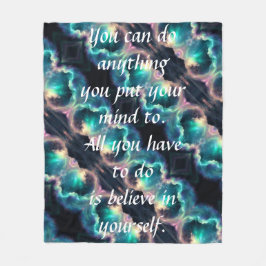 Faire n'importe quelle couverture en polaire