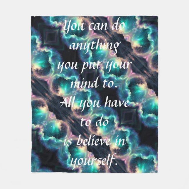 Faire n'importe quelle couverture en polaire (Devant)