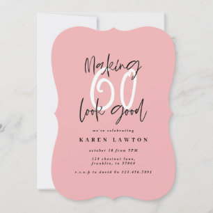 Faire paraître 60 belle invitation d'anniversaire 