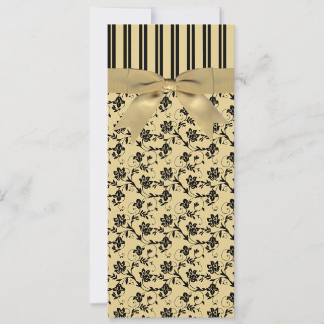 Faire-part 50e anniversaire de mariage Ruban IMPRI (Devant)