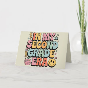 Faire-part À l'ère de ma deuxième année 2e année Enseignant R