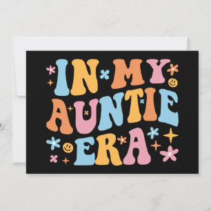 Faire-part À l'ère de ma tante je