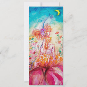 Faire-part ALTHEA, champagne bleu rose jaune papier métalliqu
