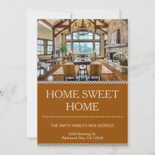 Faire-part Annonce de déménagement Home Sweet Home