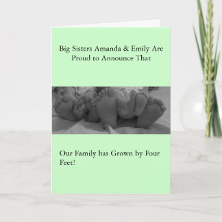 Faire-part Annonce de naissance