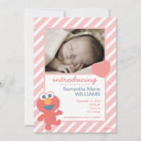 Annonce de naissance d'Elmo