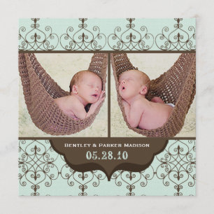 Faire-part Annonces de Bentley James BIrth