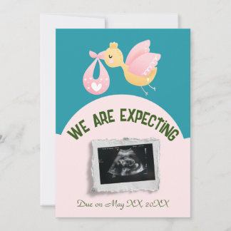 Faire-part Annoncez votre paquet de joie avec notre Pregnan é