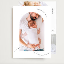 arche simple nouveau-né photo collage bébé naissan
