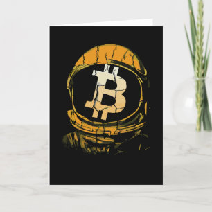 Faire-part Astronaut Bitcoin-Crypto