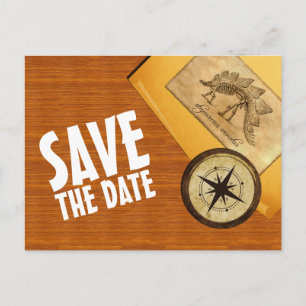 Faire-part Aventure Mariage Enregistrer la date Carte postale