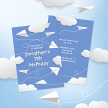 avion en papier plié avion enfant anniversaire