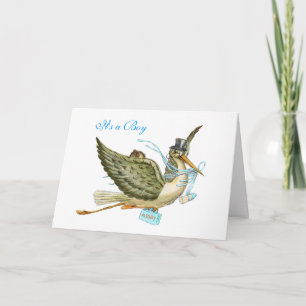 FAIRE-PART BABEAUCHE GARÇON BABY SHOWER