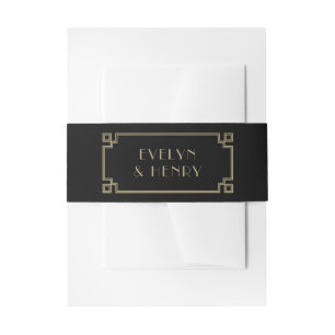 Faire-part Bandeau de ventre d'invitation